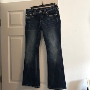 Miss me jeans. Worn once!! perfect condition!!!